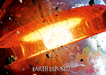3D-Postkarte Earth Exposed